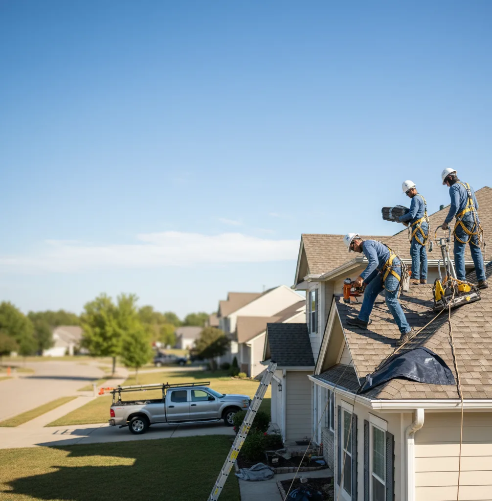 Roof Repair in Farmland